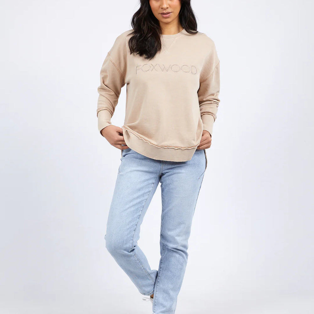 
                  
                    Foxwood Simplified Sweatshirt - Oat
                  
                