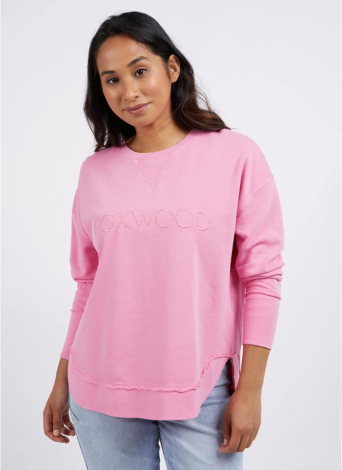 Foxwood Simplified Sweatshirt - Bubblegum