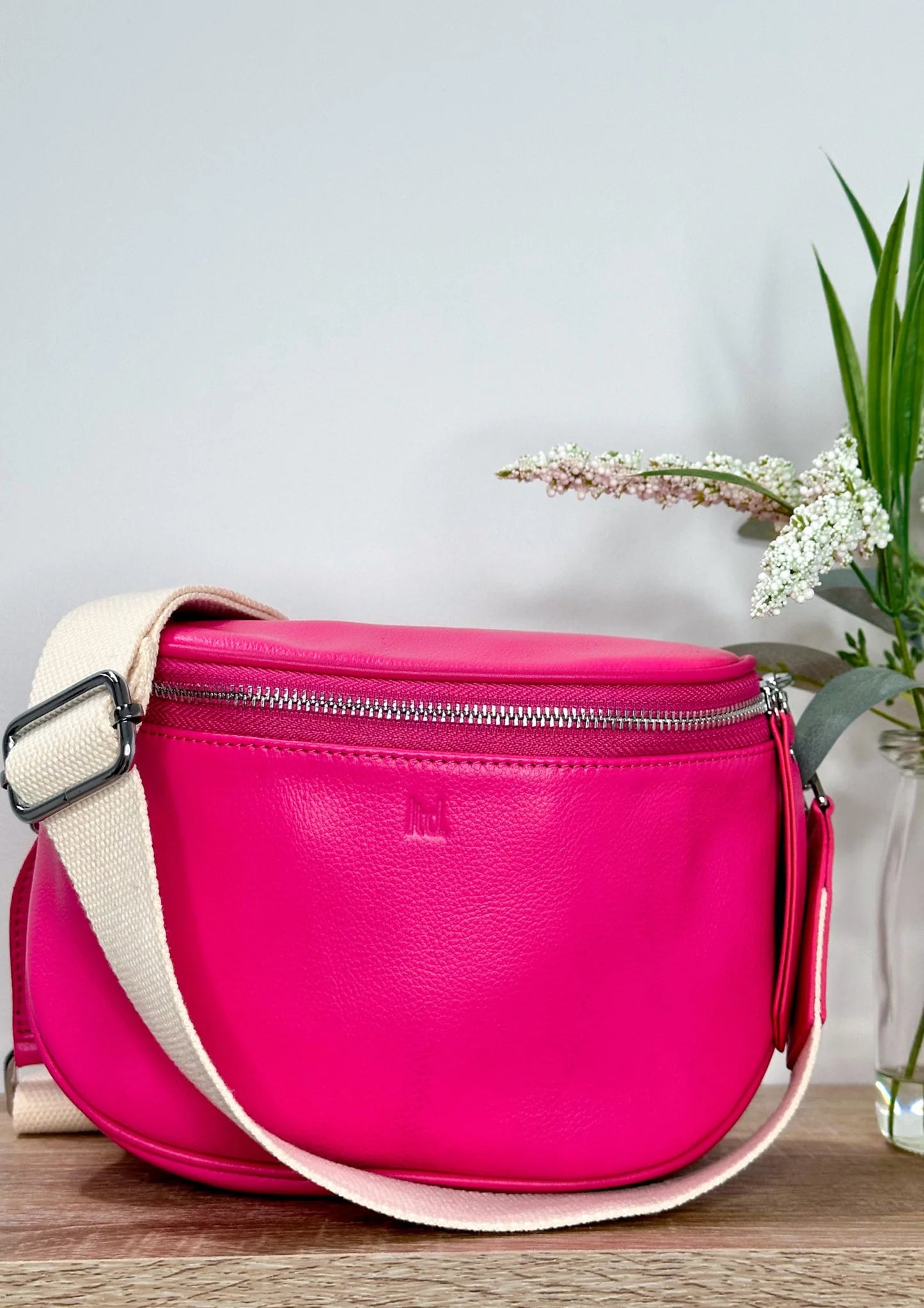 
                  
                    Dani Bag -Fuchsia Leather
                  
                