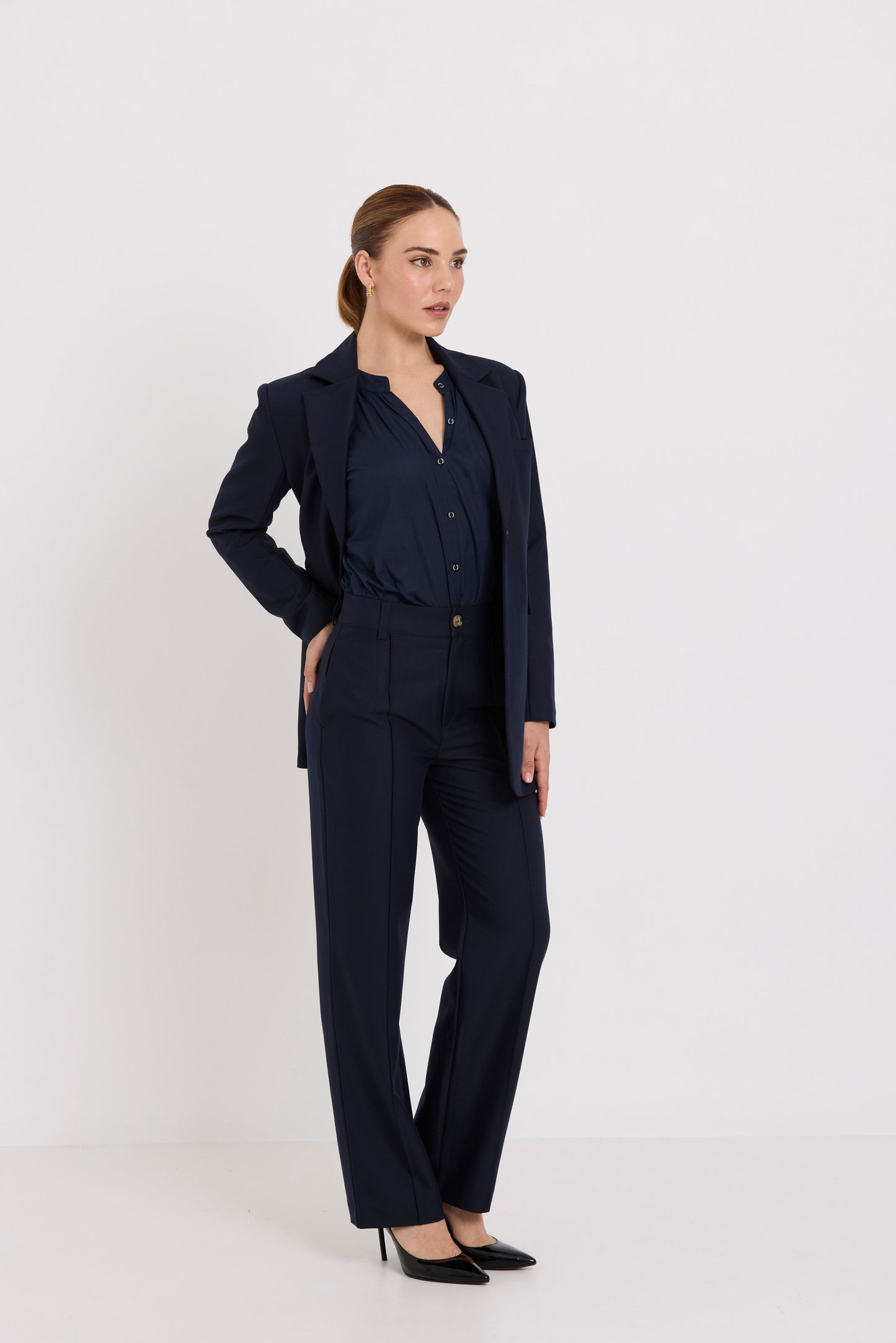 
                  
                    Base Pants | Navy Suiting
                  
                