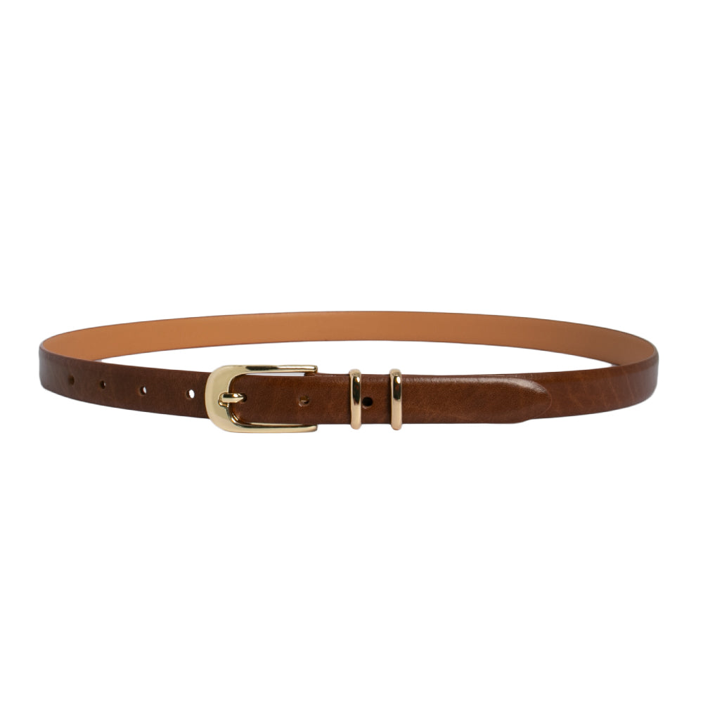 
                  
                    Sophia Leather Dress Belt-TAN
                  
                