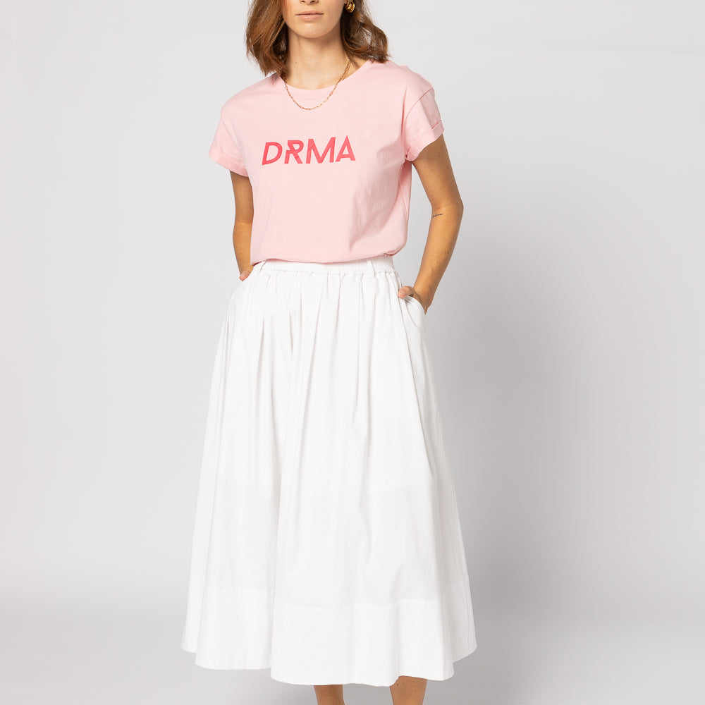 
                  
                    DRAMA TEE-PINK/RED
                  
                