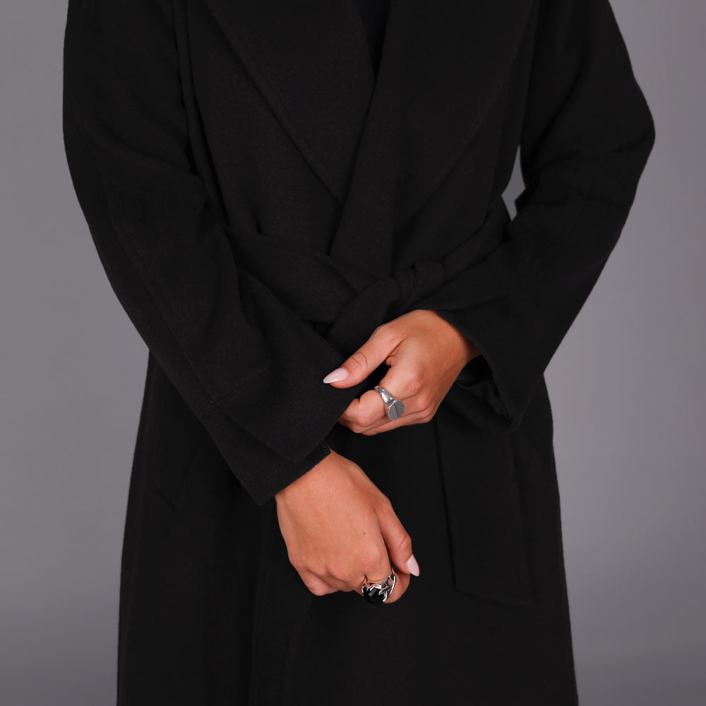 
                  
                    Chief Wool Belted Wrap Coat
                  
                