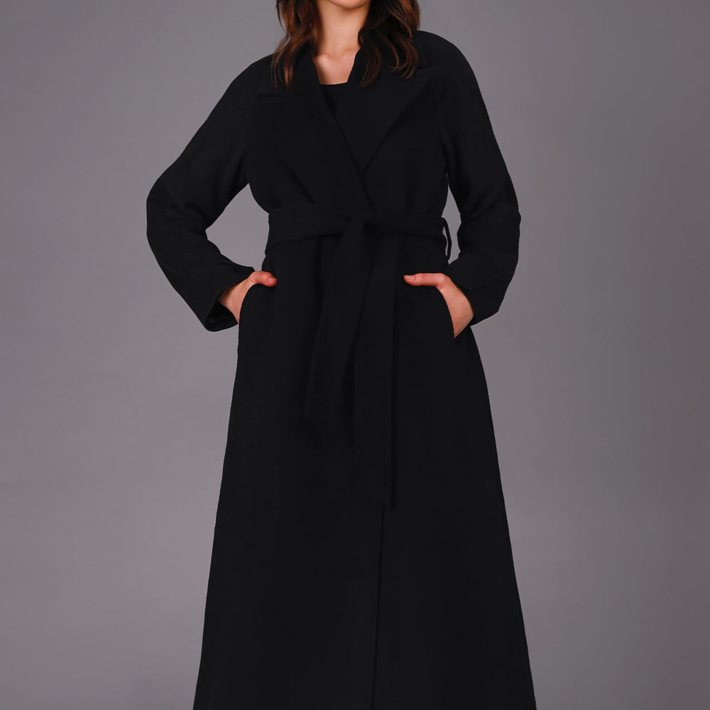 
                  
                    Chief Wool Belted Wrap Coat
                  
                