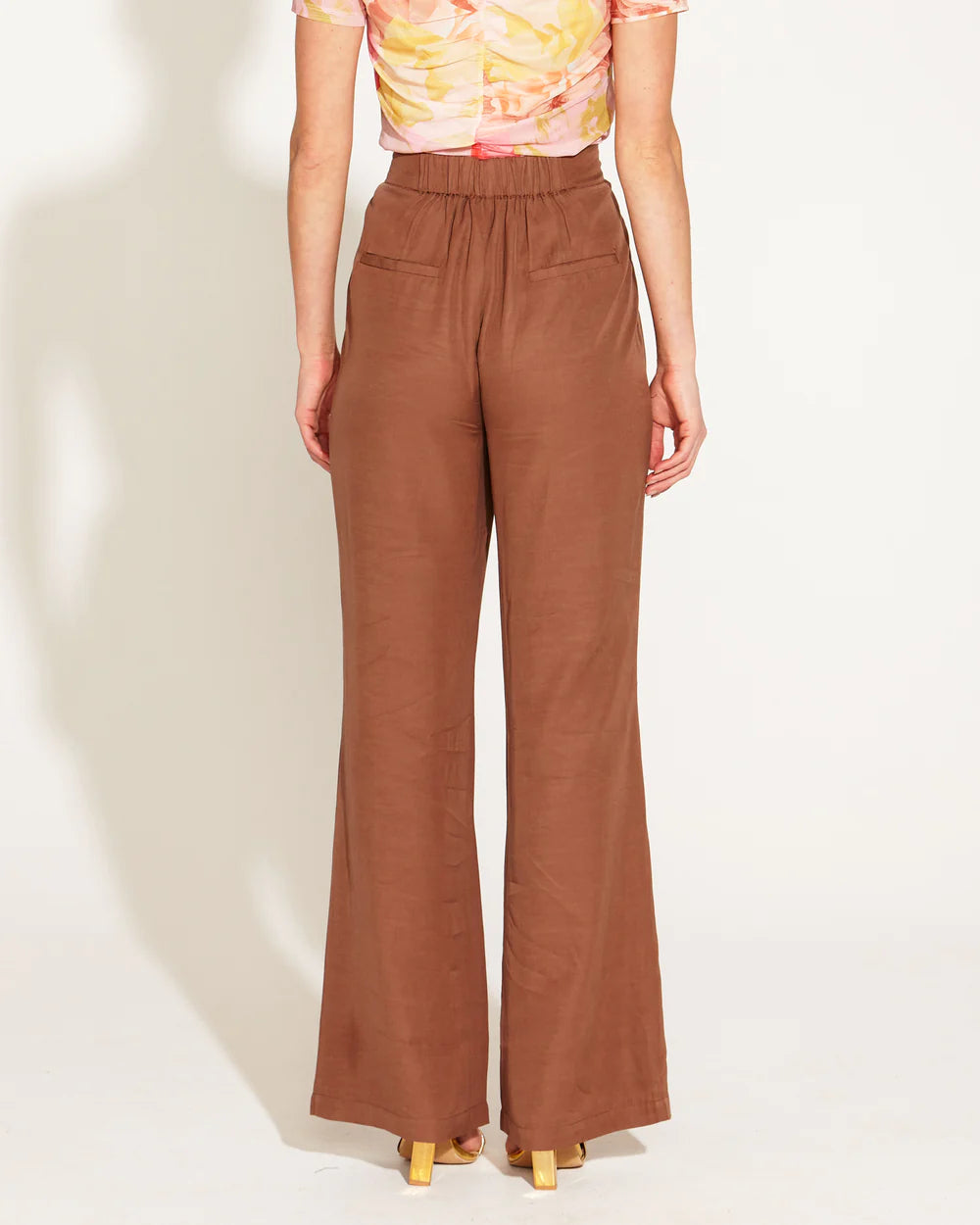
                  
                    ONE AND ONLY HIGH WAISTED FLARED PANT - MOCHA
                  
                
