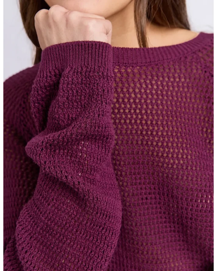 
                  
                    FOXWOOD REMY KNIT-PLUM
                  
                