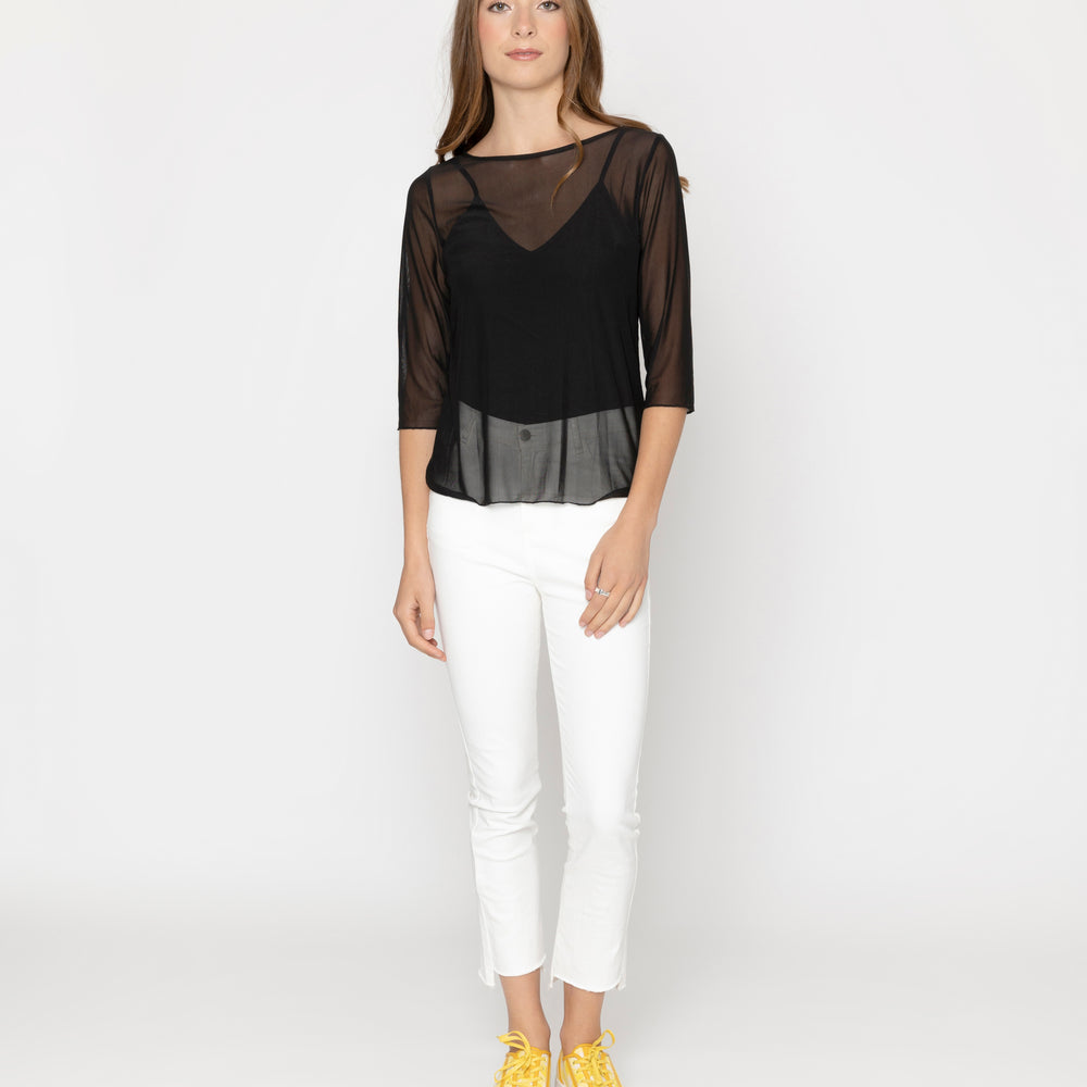 
                  
                    Two by Two Sia Top - Black
                  
                