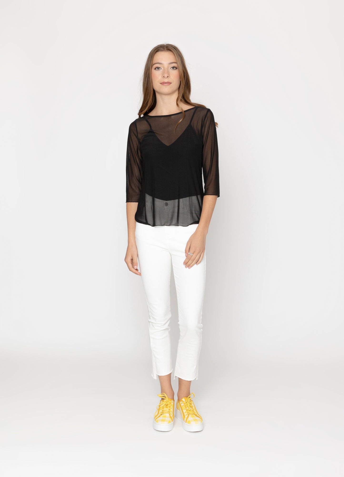 
                  
                    Two by Two Sia Top - Black
                  
                