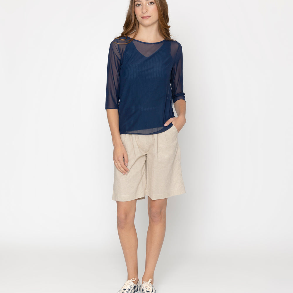 
                  
                    Two by Two Sia Top - Navy
                  
                