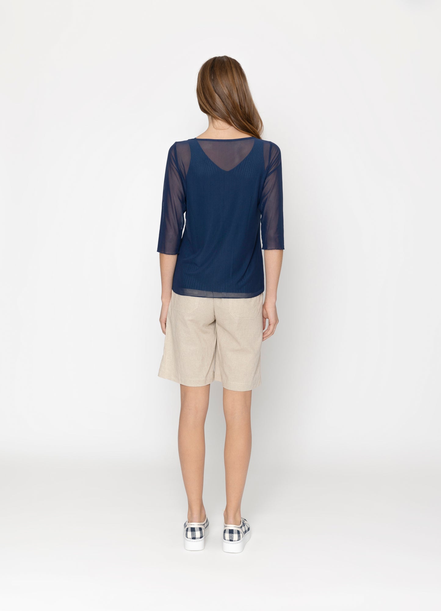 
                  
                    Two by Two Sia Top - Navy
                  
                