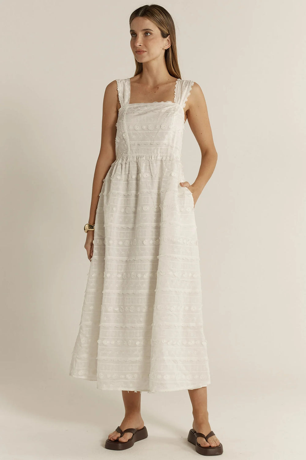 SIERRA LACE DRESS-CREAM-PRE ORDER DUE DECEMBER 1