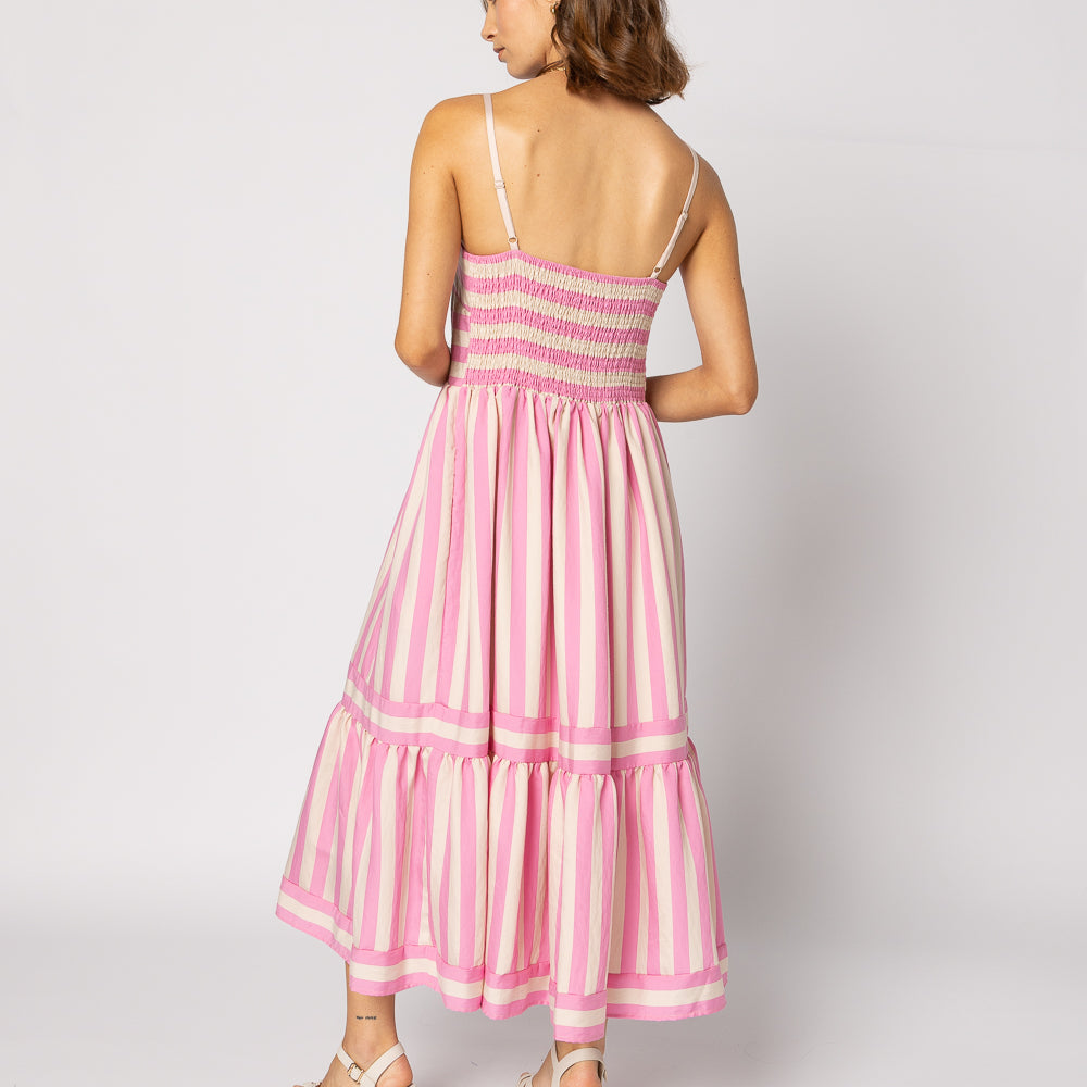 
                  
                    OLIVIA DRESS-CANDY STRIPE
                  
                