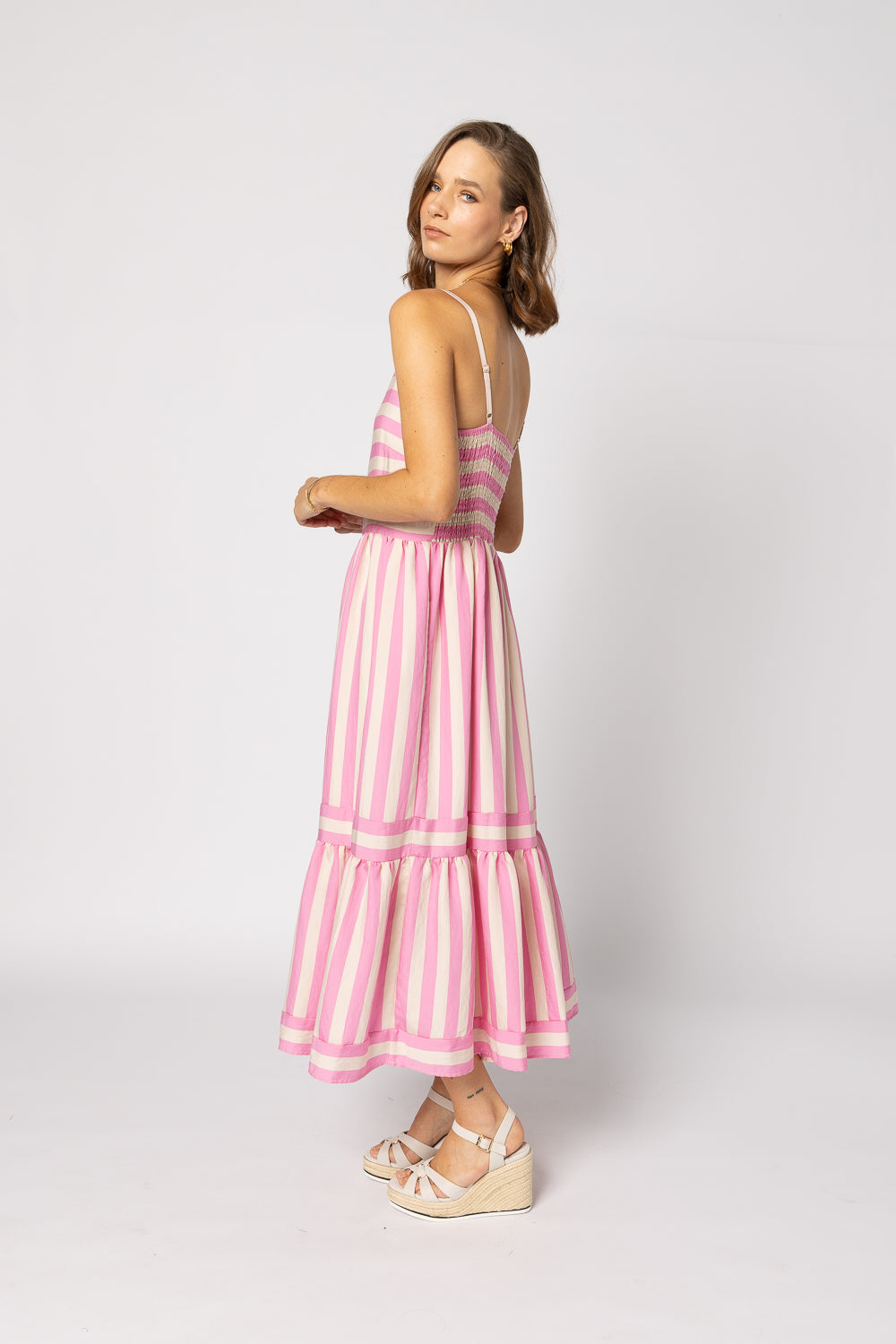 
                  
                    OLIVIA DRESS-CANDY STRIPE
                  
                