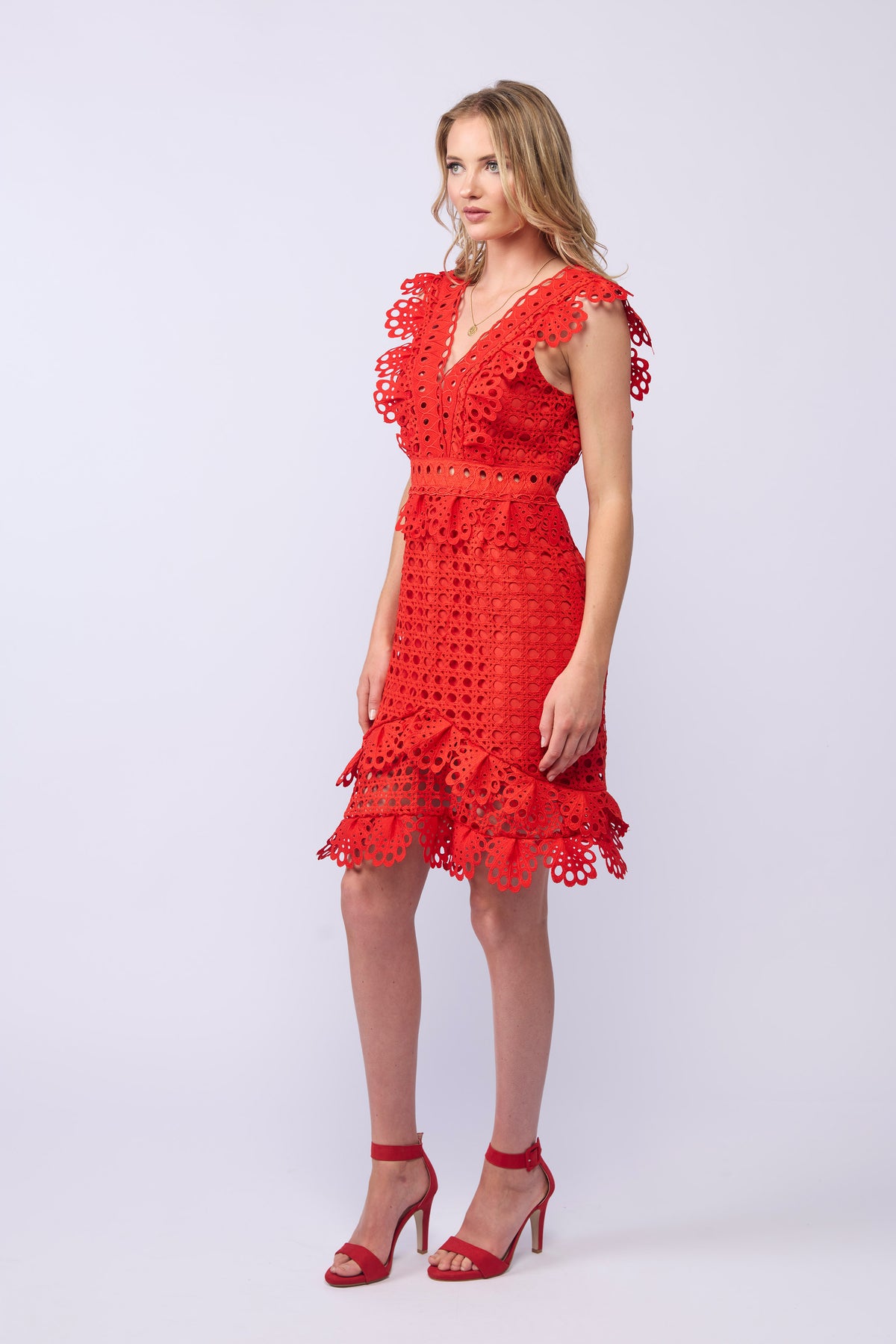 
                  
                    OHARA DRESS-TOMATO
                  
                