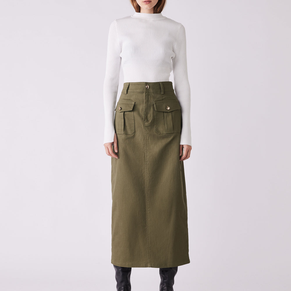 
                  
                    Uptown Skirt Khaki
                  
                