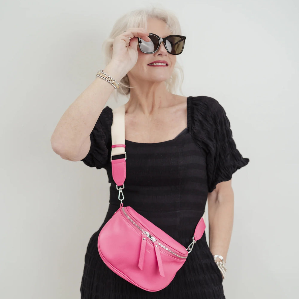 
                  
                    Dani Bag -Fuchsia Leather
                  
                