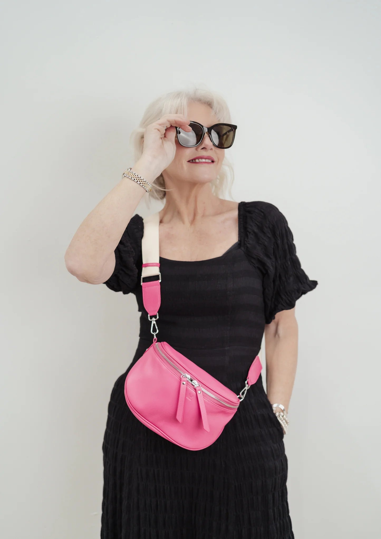 
                  
                    Dani Bag -Fuchsia Leather
                  
                