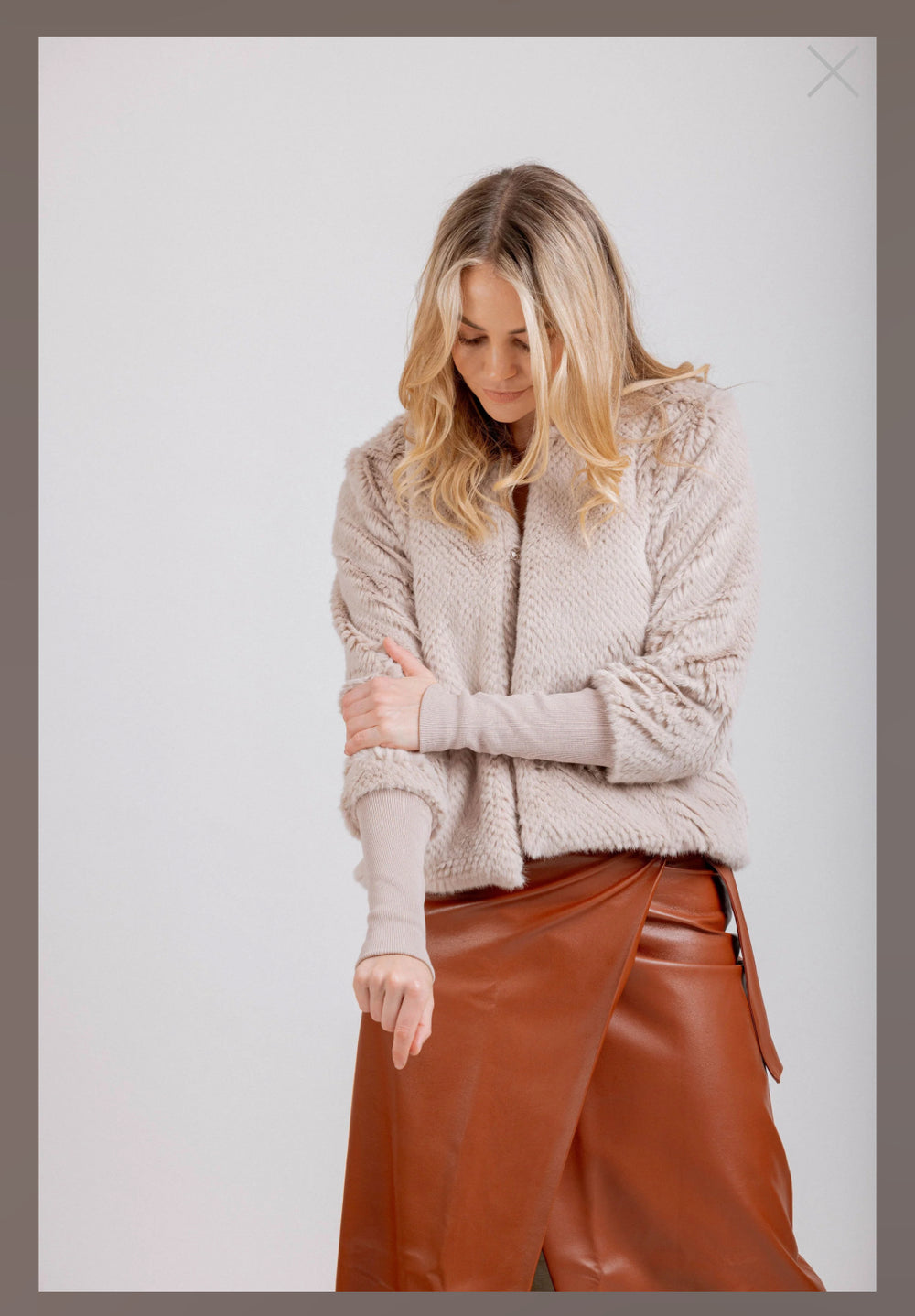 Maria Jacket Oat-Pre order due May 20