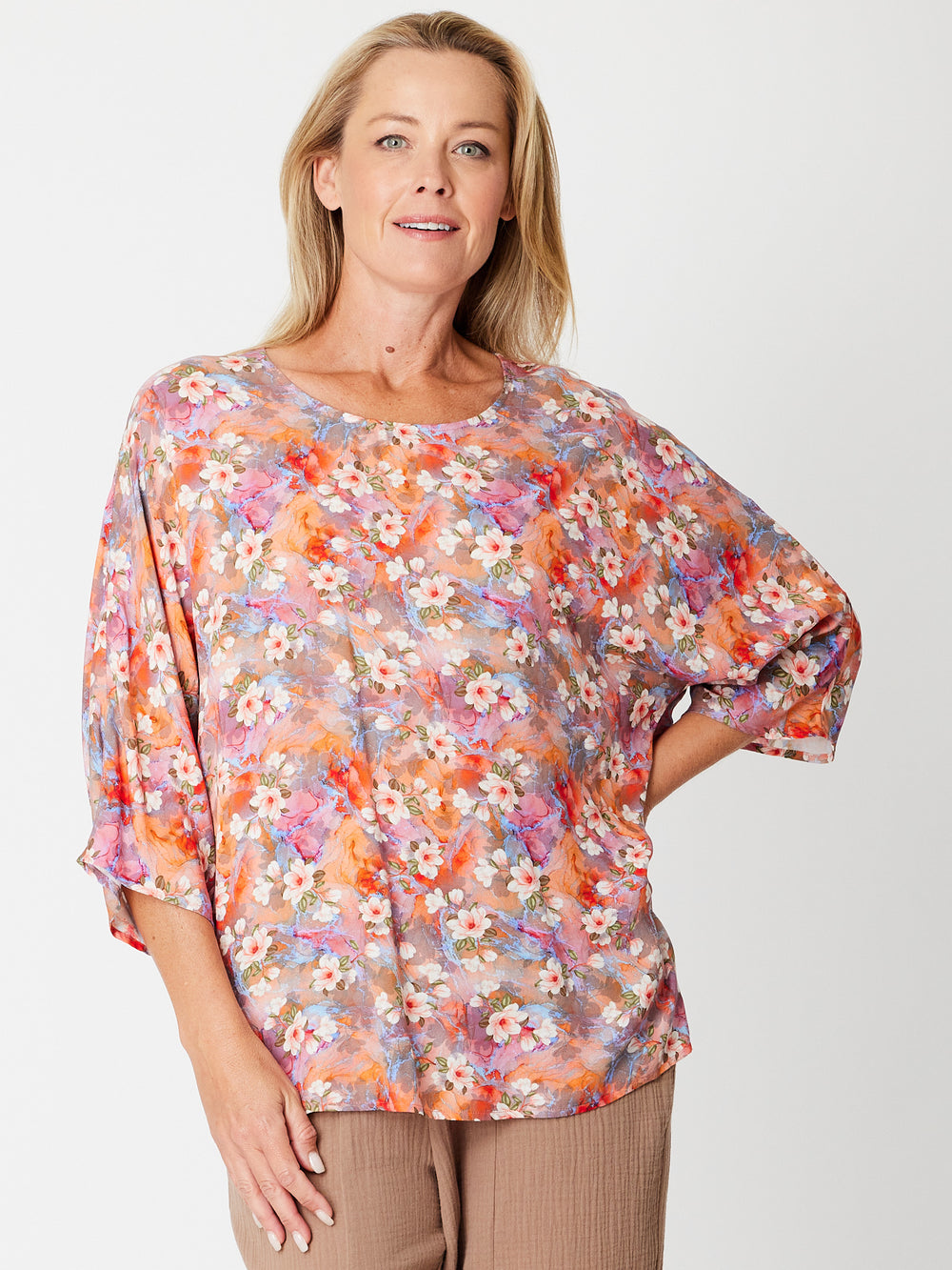 Summer ease Floral blouse