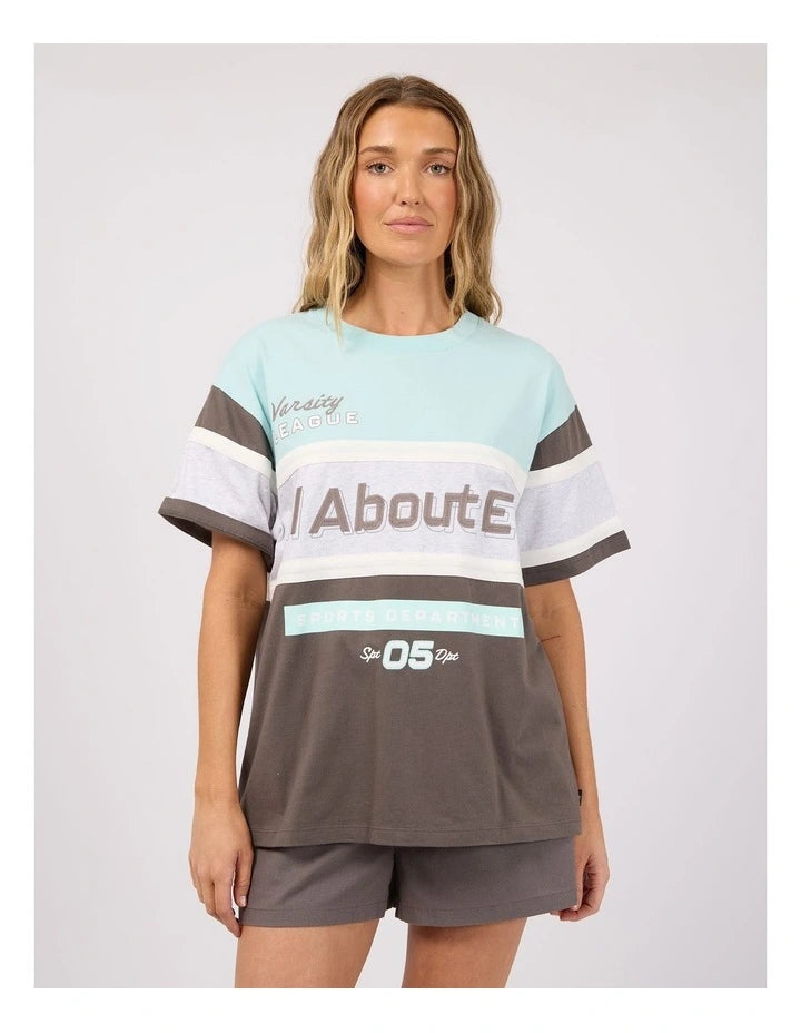 
                  
                    ALL ABOUT EVE PREMIER PANEL RELAXED TEE
                  
                