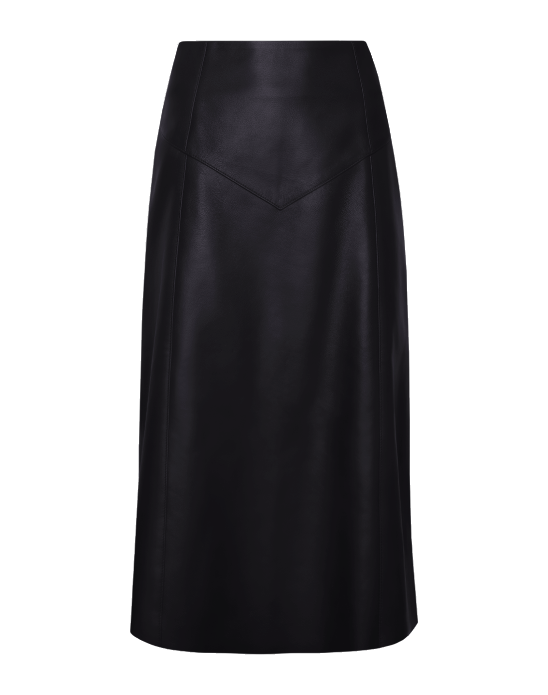 
                  
                    Longline Leather Skirt -Black
                  
                