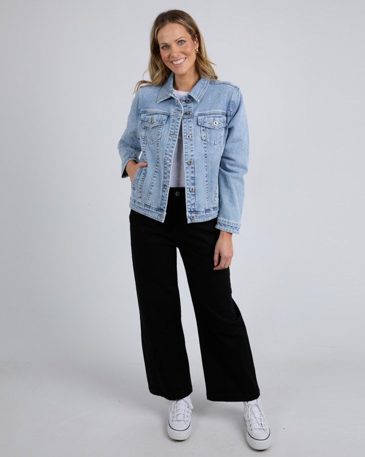 
                  
                    ANGIE DENIM JACKET
                  
                