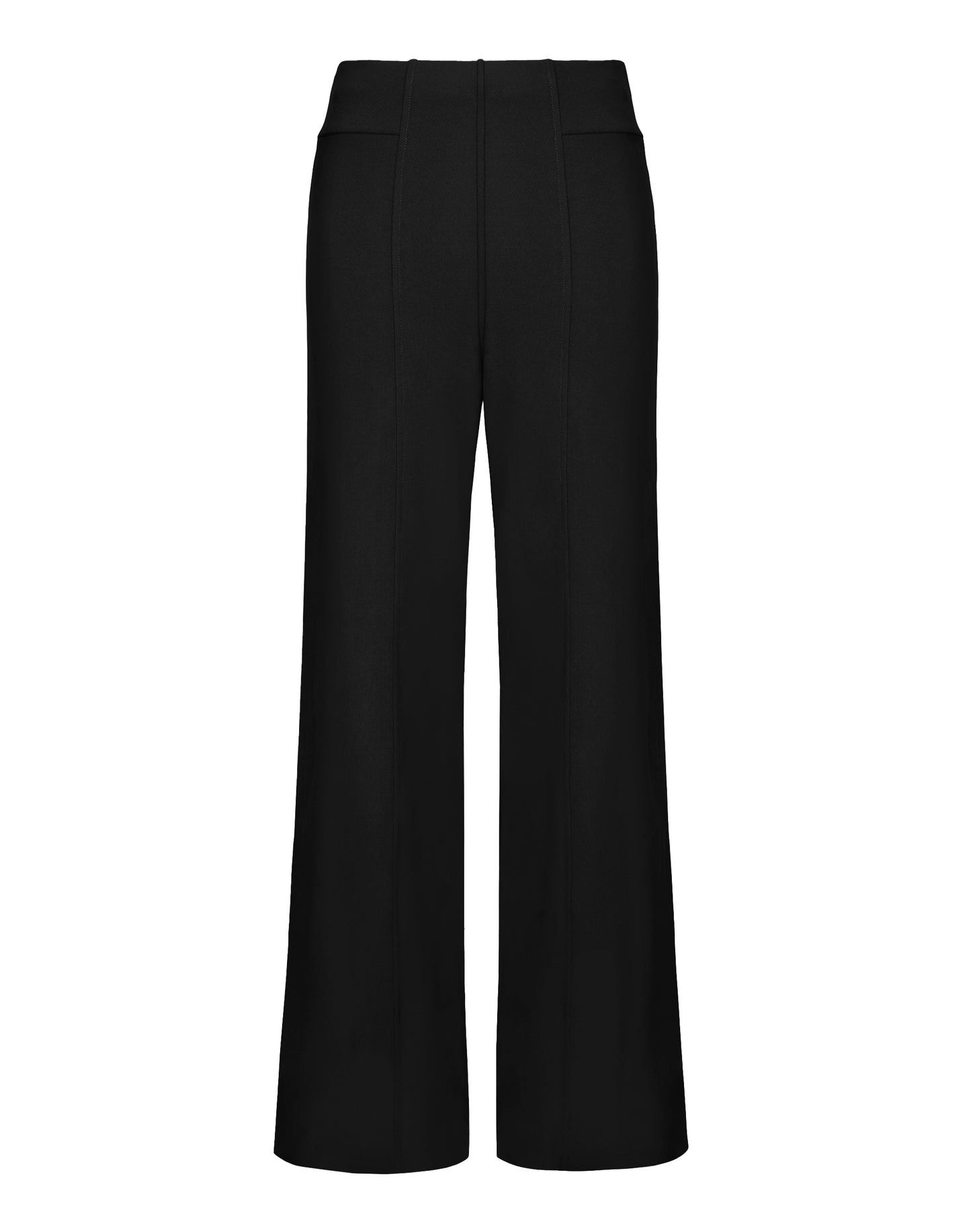 
                  
                    WIDE LEG KNIT TUX PANT -BLACK
                  
                