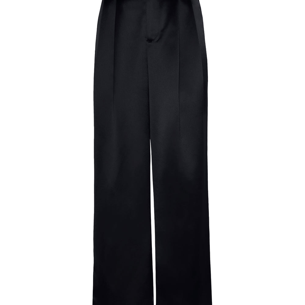 
                  
                    Liquid Satin Wide Leg Pant -Black
                  
                