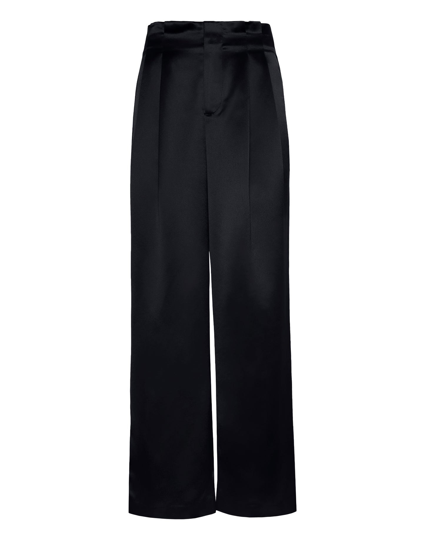 
                  
                    Liquid Satin Wide Leg Pant -Black
                  
                