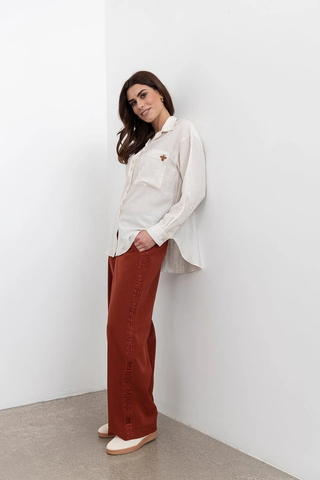 
                  
                    Moss Maxwell shirt-off white
                  
                