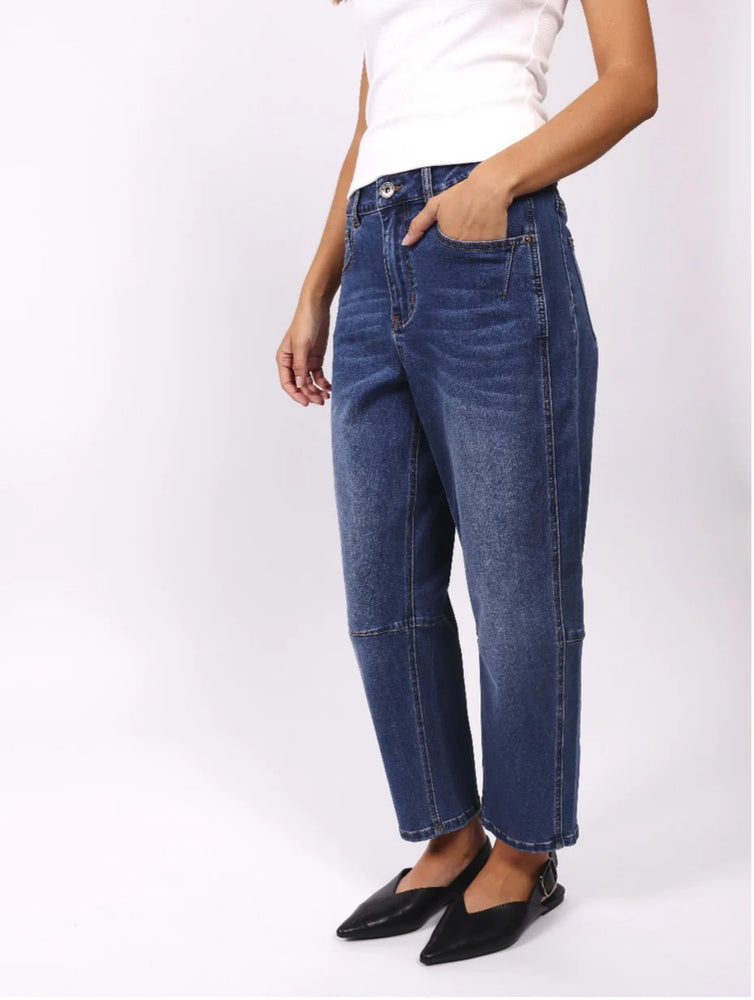 
                  
                    PRE ORDER APRIL - TONI BARREL JEANS - BLUE
                  
                