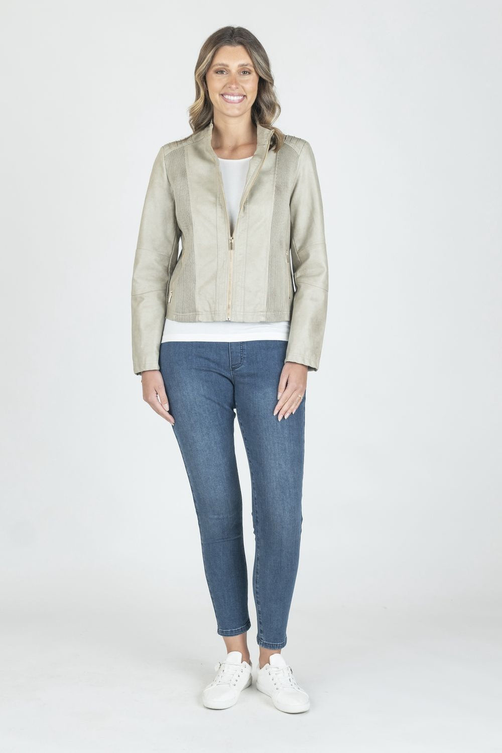 Renoma - Biker Jacket / Oat