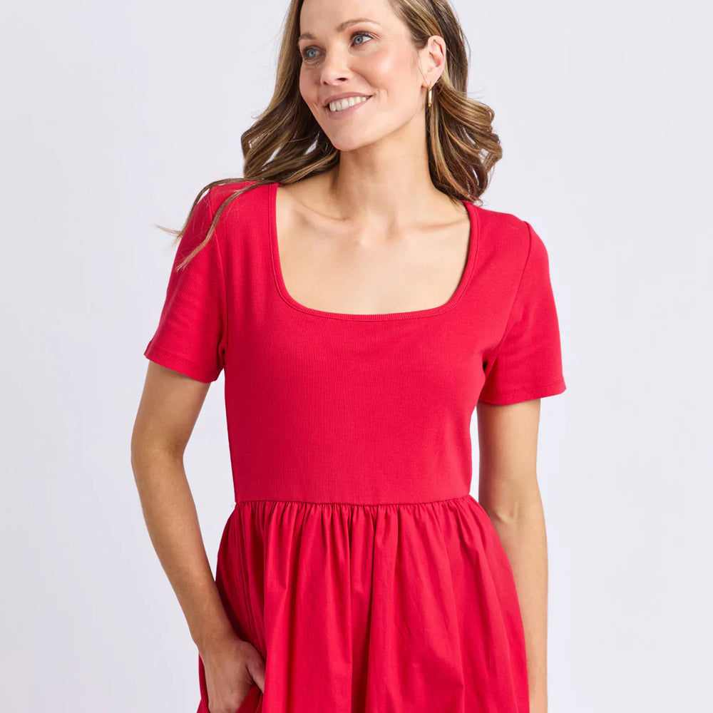 
                  
                    Ella Dress Crimson
                  
                
