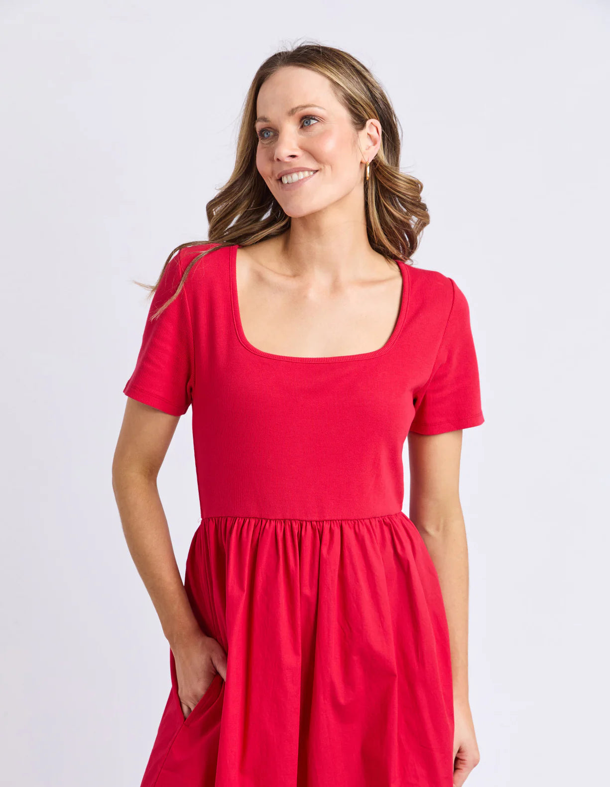 
                  
                    Ella Dress Crimson
                  
                