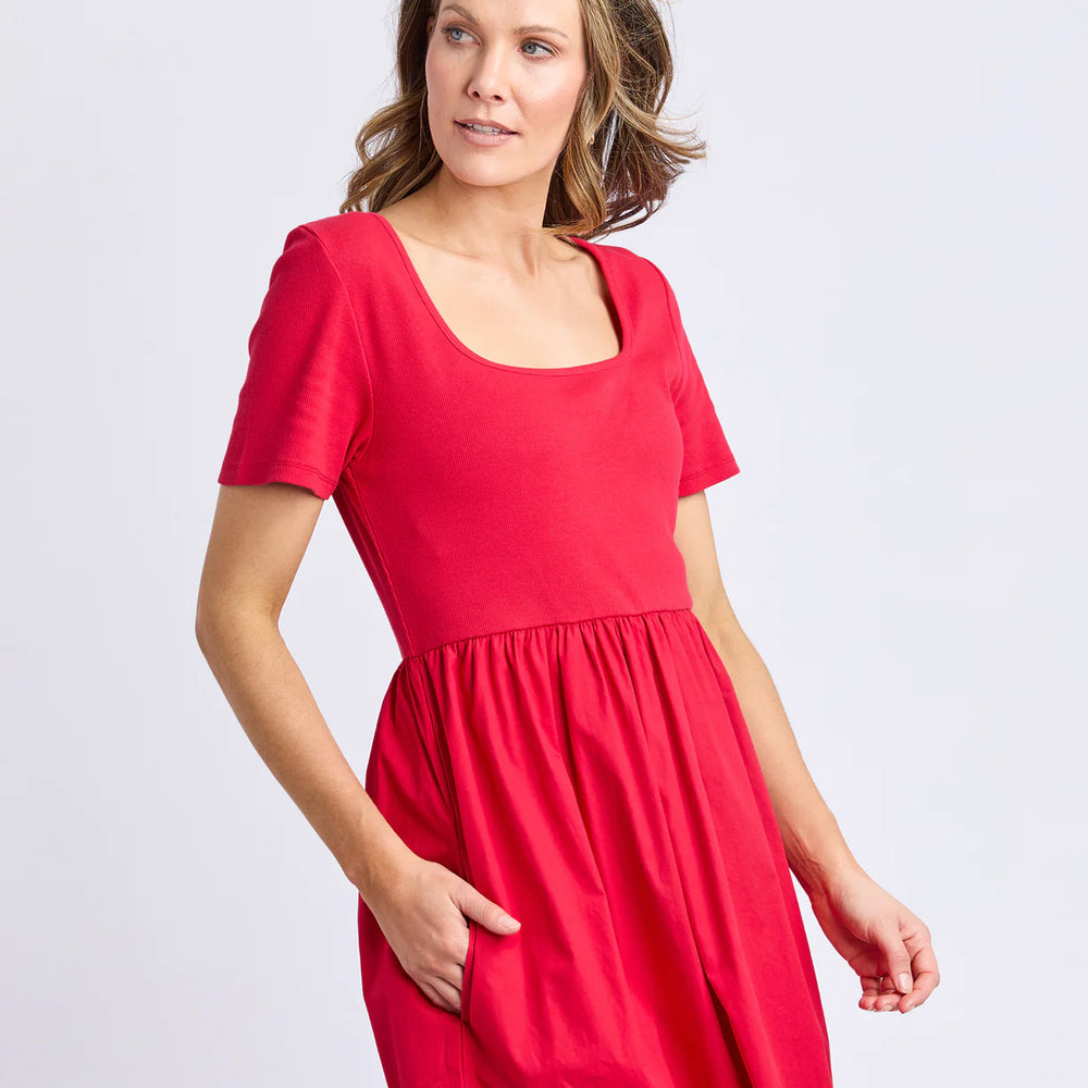 
                  
                    Ella Dress Crimson
                  
                