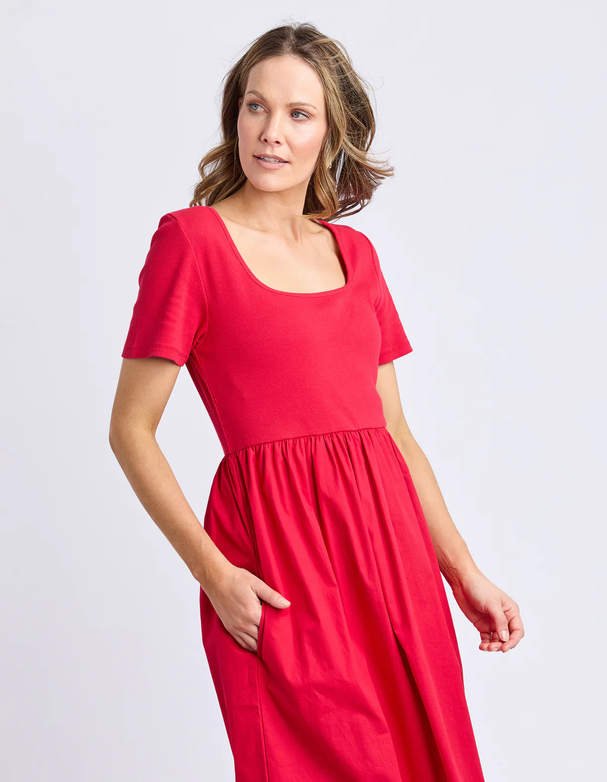 
                  
                    Ella Dress Crimson
                  
                