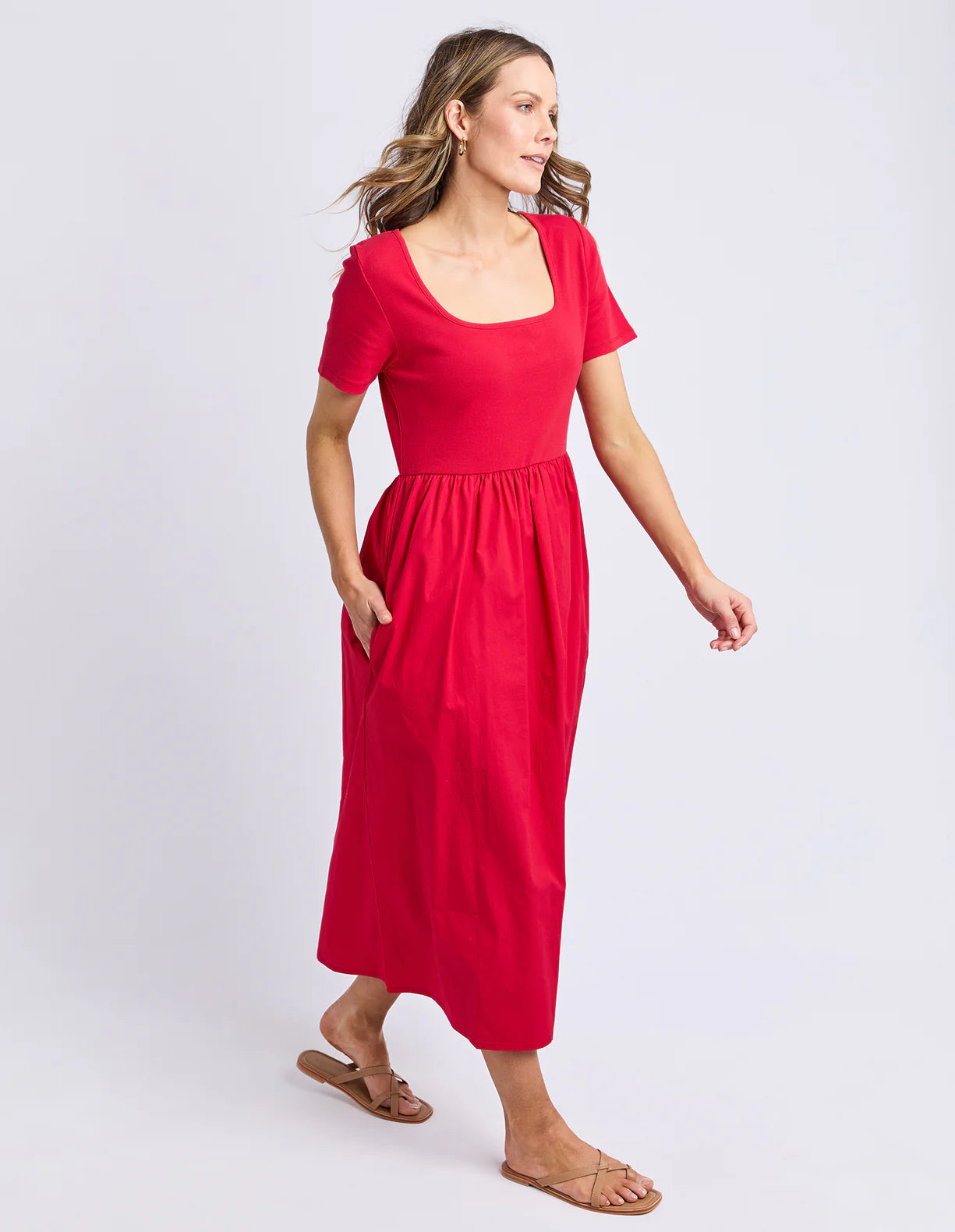 
                  
                    Ella Dress Crimson
                  
                