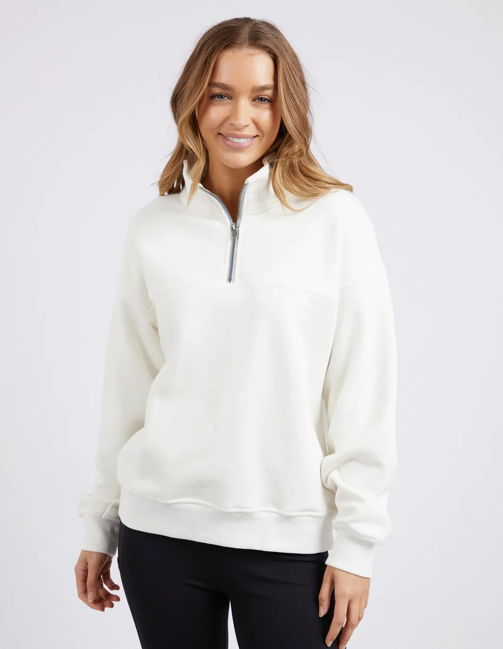 Leisure Collection College Zip Crew