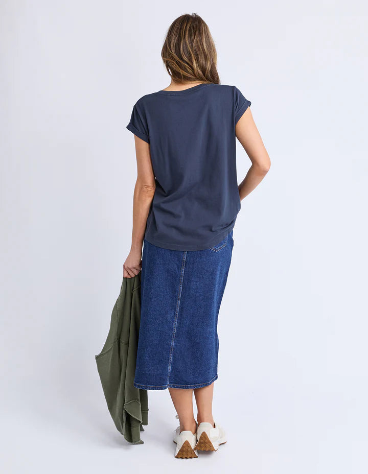
                  
                    Top Seller Manly Vee Tee Navy
                  
                