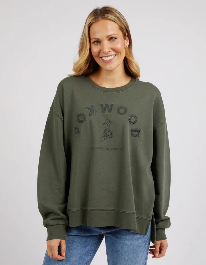 Foxwood Effortless crew -Khaki