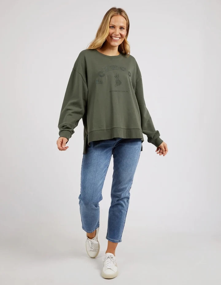 
                  
                    Foxwood Effortless crew -Khaki
                  
                