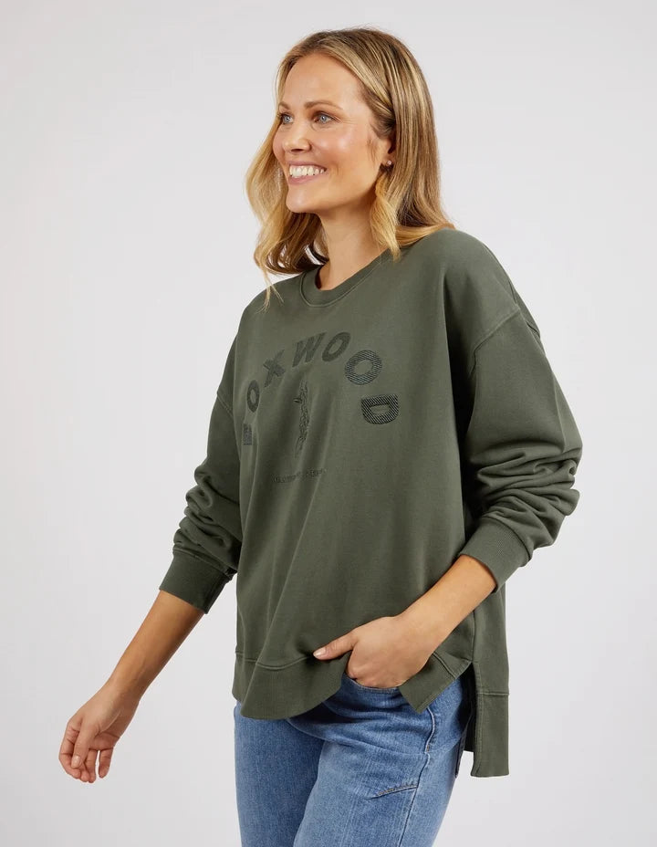 
                  
                    Foxwood Effortless crew -Khaki
                  
                