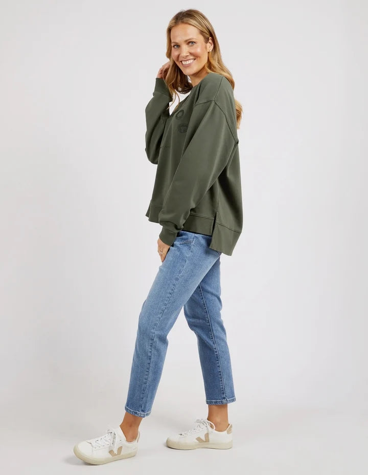 
                  
                    Foxwood Effortless crew -Khaki
                  
                