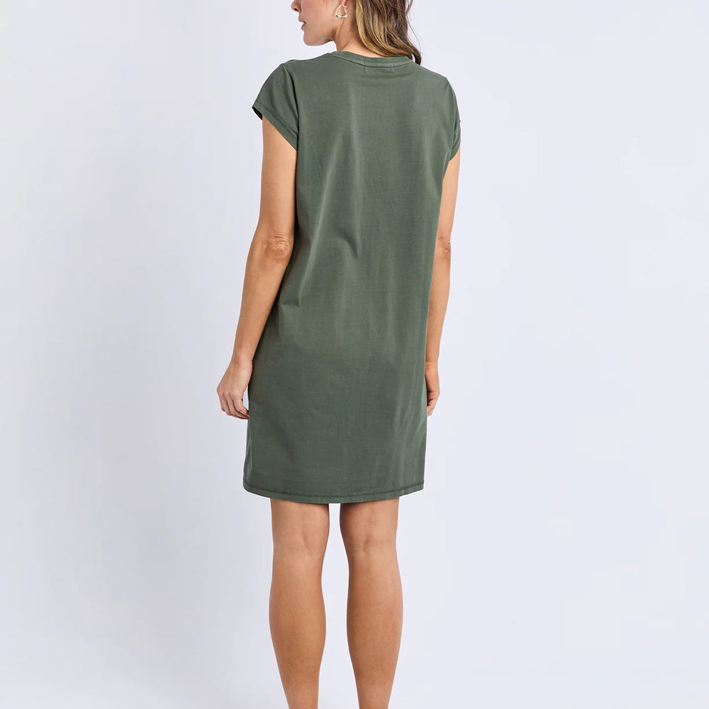
                  
                    SIGNATURE EMBROIDERY TEE DRESS
                  
                