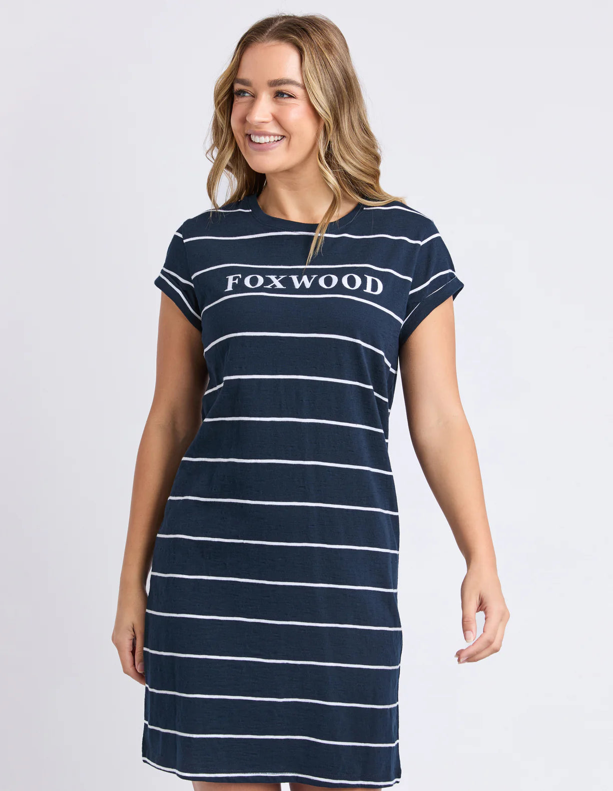 
                  
                    Caleb Stripe Dress Navy/White Stripe-Pre Order Due December 21
                  
                