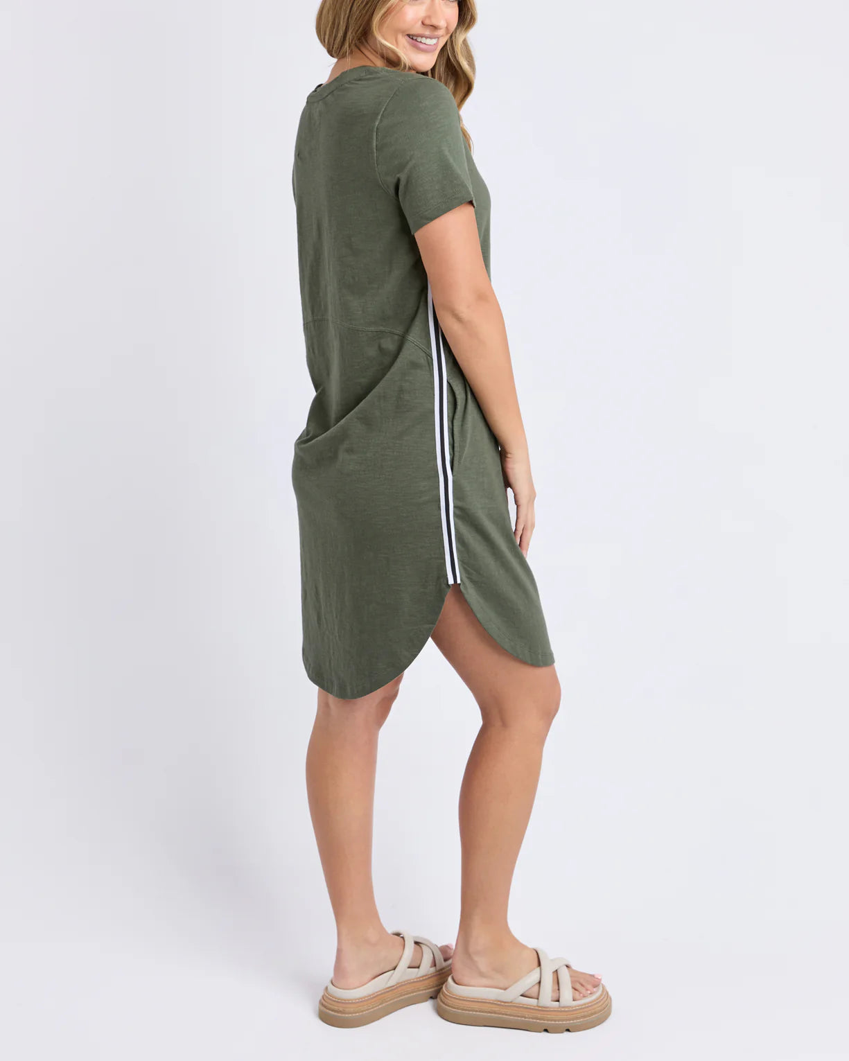 
                  
                    Bay Tape Dress Khaki
                  
                