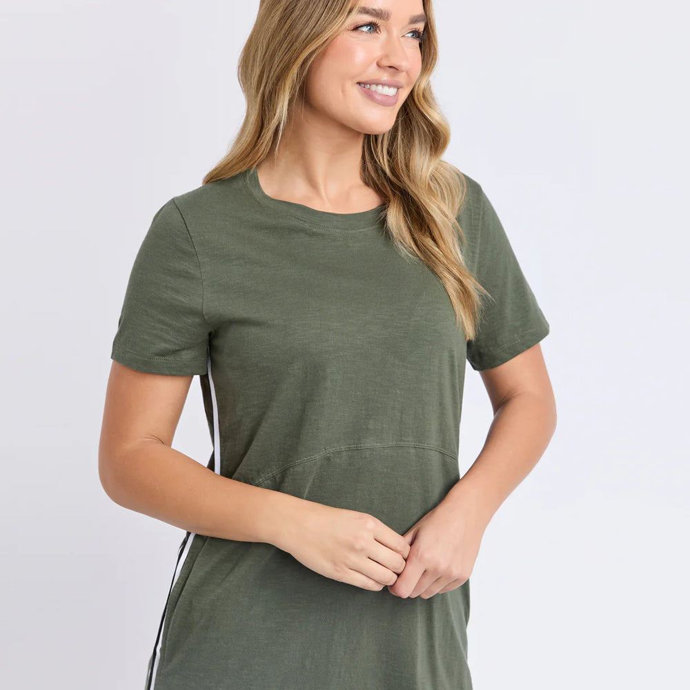 
                  
                    Bay Tape Dress Khaki
                  
                