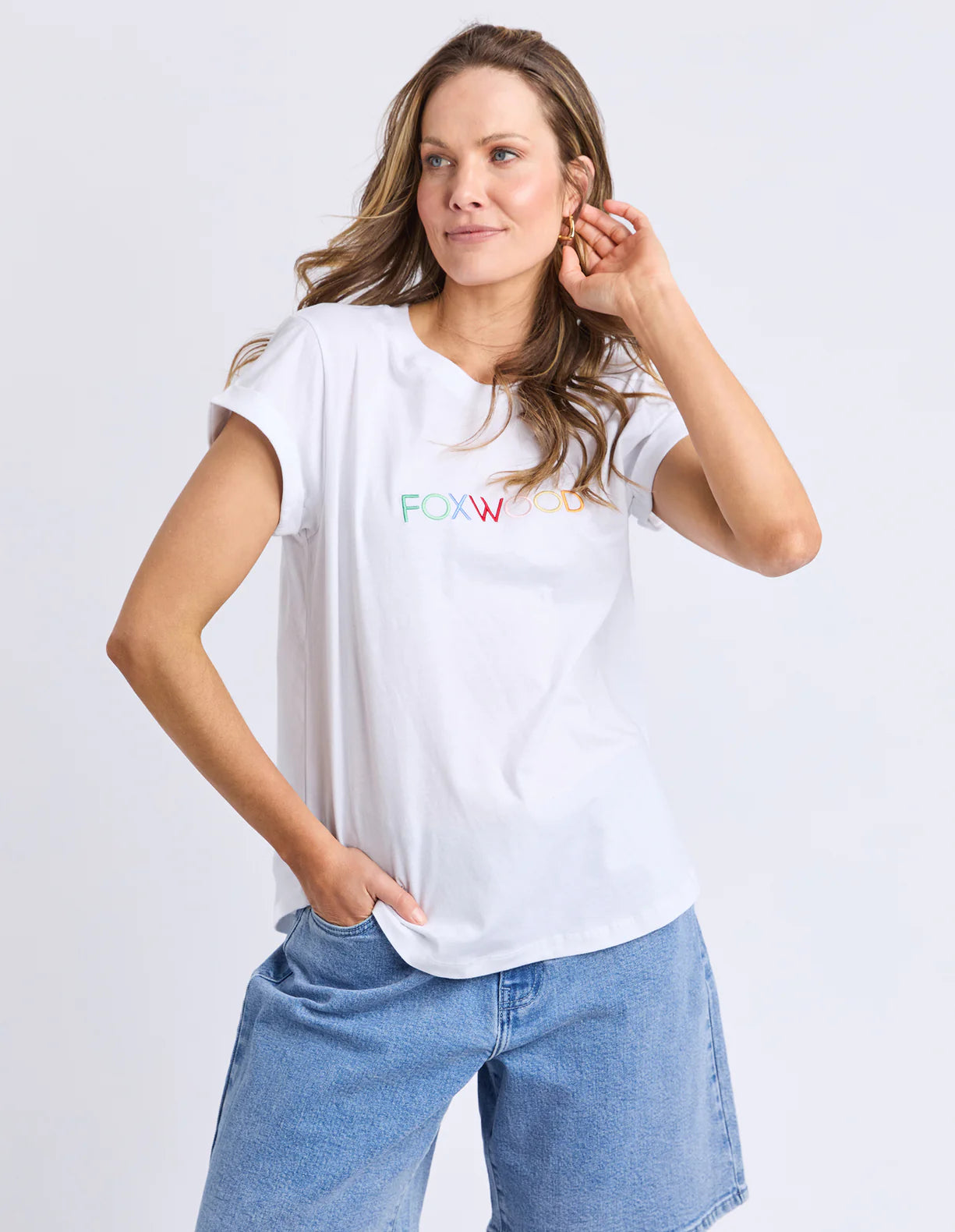
                  
                    SIGNATURE TEE-Confetti Tee -WHITE
                  
                