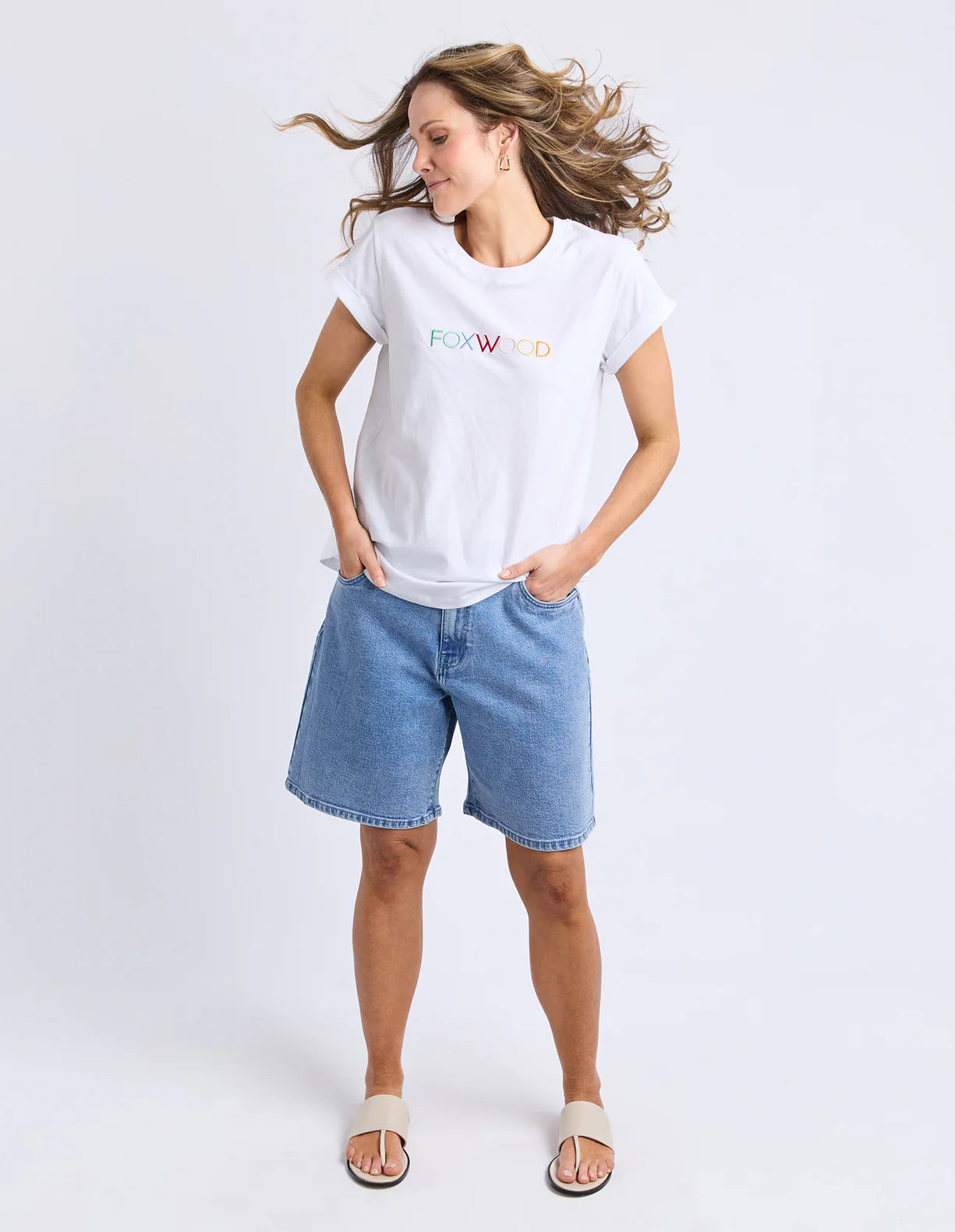 
                  
                    SIGNATURE TEE-Confetti Tee -WHITE
                  
                