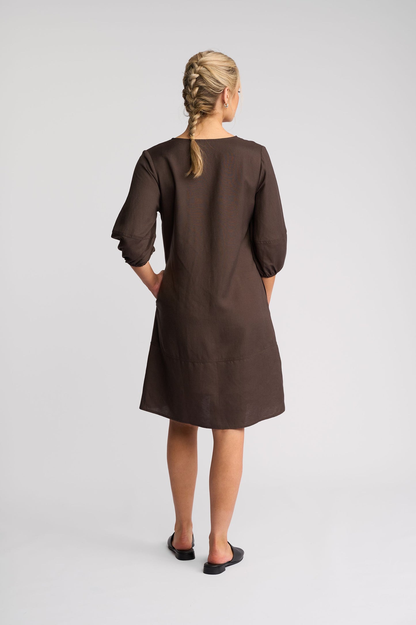 
                  
                    VASSALLI NEWMAN DRESS-CHOCOLATE
                  
                